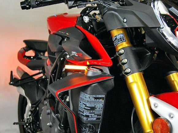 NEW RAGE CYCLES MV Agusta Brutale 1000 RR LED Front Turn Signals – Accessories in the 2WheelsHero Motorcycle Aftermarket Accessories and Parts Online Shop