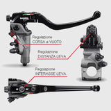 BREMBO Radial Brake Master Cylinder 19RCS "Corsa Corta" (18-20 mm ratio) – Accessories in the 2WheelsHero Motorcycle Aftermarket Accessories and Parts Online Shop