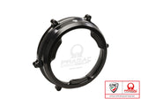 CA201PR - CNC RACING Ducati Panigale (12/19) Clear Clutch Cover (with carbon inlay; Pramac edition) – Accessories in the 2WheelsHero Motorcycle Aftermarket Accessories and Parts Online Shop