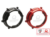 CA201PR - CNC RACING Ducati Panigale (12/19) Clear Clutch Cover (with carbon inlay; Pramac edition) – Accessories in the 2WheelsHero Motorcycle Aftermarket Accessories and Parts Online Shop