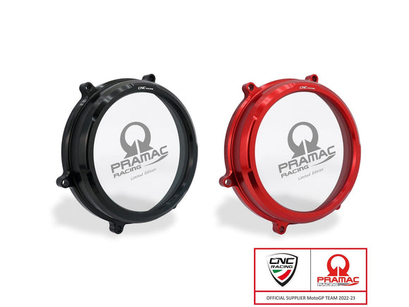 CA202PR - CNC RACING Ducati Panigale V2 / Streetfighter Clear Clutch Cover (Pramac edition) – Accessories in the 2WheelsHero Motorcycle Aftermarket Accessories and Parts Online Shop