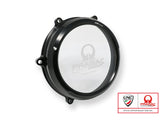 CA210PR - CNC RACING Pramac Racing Limited Edition Ducati Panigale V4 Clear Clutch Cover – Accessories in the 2WheelsHero Motorcycle Aftermarket Accessories and Parts Online Shop