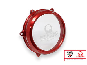 CA210PR - CNC RACING Ducati Streetfighter V4 Clear Clutch Cover + Conversion Kit (Pramac edition) – Accessories in the 2WheelsHero Motorcycle Aftermarket Accessories and Parts Online Shop