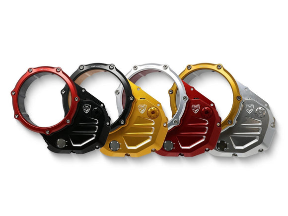 CA504 - CNC RACING Ducati DesertX / Monster / Multistrada Oil Bath Clear Clutch Cover – Accessories in the 2WheelsHero Motorcycle Aftermarket Accessories and Parts Online Shop