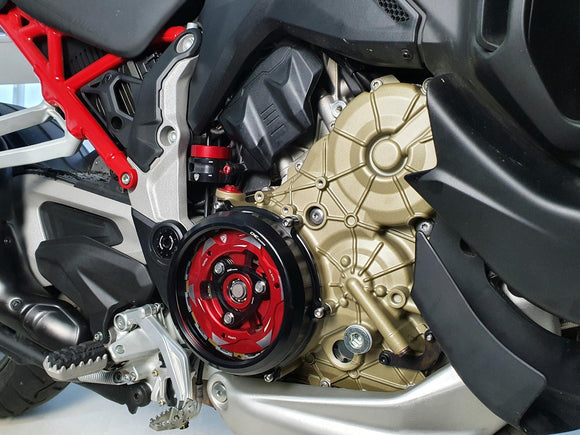 CA210 - CNC RACING Ducati Diavel V4 / Multistrada V4 Clear Clutch Cover + Conversion Kit – Accessories in the 2WheelsHero Motorcycle Aftermarket Accessories and Parts Online Shop
