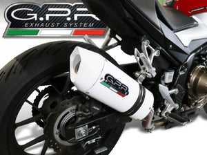 GPR Honda CB500F (2019 – ) Full Exhaust System "Albus Ceramic" – Accessories in the 2WheelsHero Motorcycle Aftermarket Accessories and Parts Online Shop