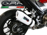 GPR Honda CB500F (13/16) Full Exhaust System "Albus Ceramic" – Accessories in the 2WheelsHero Motorcycle Aftermarket Accessories and Parts Online Shop