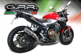 GPR Honda CBR600F Slip-on Exhaust "M3 Inox" (EU homologated) – Accessories in the 2WheelsHero Motorcycle Aftermarket Accessories and Parts Online Shop