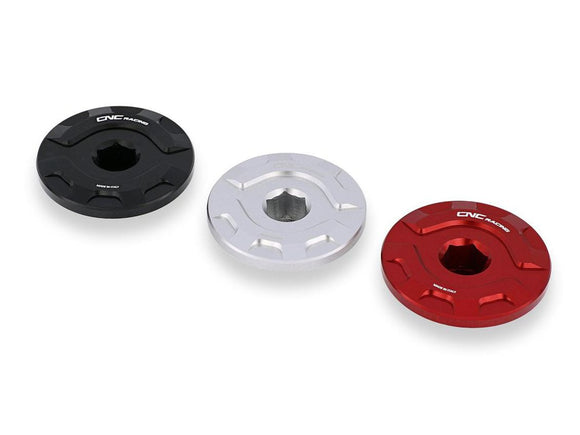 CF100 - CNC RACING Aprilia RSV4 / Tuono V4 (09/16) Timing Inspection Cap – Accessories in the 2WheelsHero Motorcycle Aftermarket Accessories and Parts Online Shop