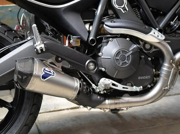 TERMIGNONI 023TRB / 053TRB Ducati Scrambler 800 (15/22) Titanium Slip-on Exhaust (racing; polished) – Accessories in the 2WheelsHero Motorcycle Aftermarket Accessories and Parts Online Shop