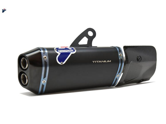 TERMIGNONI D18409400INA Ducati Panigale V4 (2018+) Slip-on Exhaust (black edition) – Accessories in the 2WheelsHero Motorcycle Aftermarket Accessories and Parts Online Shop