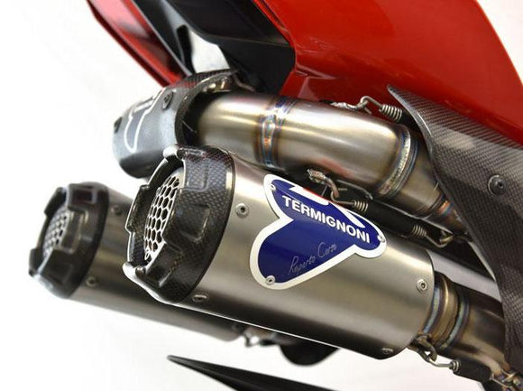 TERMIGNONI D20009440TTC Ducati Panigale V4 (2018+) Titanium Full Exhaust System (racing) – Accessories in the 2WheelsHero Motorcycle Aftermarket Accessories and Parts Online Shop