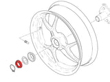 DA380 - CNC RACING Ducati Rear Wheel Nut (right) – Accessories in the 2WheelsHero Motorcycle Aftermarket Accessories and Parts Online Shop