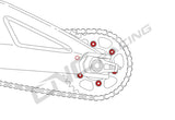 DA384 - CNC RACING Ducati DesertX / Multistrada Gear Ring Nuts set (M10x1.0) – Accessories in the 2WheelsHero Motorcycle Aftermarket Accessories and Parts Online Shop