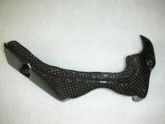 CARBONVANI Ducati Hypermotard 1100 (07/12) Carbon Sprocket Cover Frame – Accessories in the 2WheelsHero Motorcycle Aftermarket Accessories and Parts Online Shop