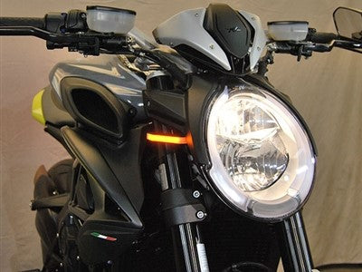 NEW RAGE CYCLES MV Agusta Dragster 800 (2018+) LED Front Turn Signals – Accessories in the 2WheelsHero Motorcycle Aftermarket Accessories and Parts Online Shop