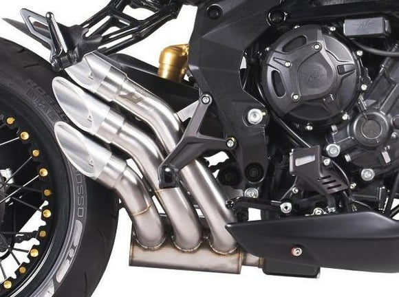 QD EXHAUST MV Agusta Dragster 800 RR (18/...) Triple Slip-on Exhaust 