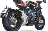 QD EXHAUST MV Agusta Dragster 800 / RR Triple Slip-on Exhaust "Power Gun" (silver; EURO 3 homologated) – Accessories in the 2WheelsHero Motorcycle Aftermarket Accessories and Parts Online Shop