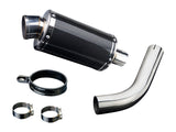 DELKEVIC Honda VFR800 Interceptor (98/01) Full Exhaust System with DS70 9" Carbon Silencer – Accessories in the 2WheelsHero Motorcycle Aftermarket Accessories and Parts Online Shop