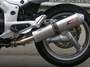 QD EXHAUST Moto Guzzi Norge 1200/Breva 1200 8V Slip-on Exhaust "Magnum" (EU homologated) – Accessories in the 2WheelsHero Motorcycle Aftermarket Accessories and Parts Online Shop