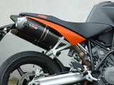 QD EXHAUST KTM 990 Super Duke Slip-on Exhaust "Magnum" (EU homologated) – Accessories in the 2WheelsHero Motorcycle Aftermarket Accessories and Parts Online Shop