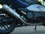 QD EXHAUST Yamaha TMAX 500 (08/11) Full Exhaust System "Magnum" (EU homologated) – Accessories in the 2WheelsHero Motorcycle Aftermarket Accessories and Parts Online Shop