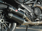 QD EXHAUST Ducati Diavel 1200 (10/18) Dual Slip-on Exhaust System "Magnum" (EU homologated) – Accessories in the 2WheelsHero Motorcycle Aftermarket Accessories and Parts Online Shop