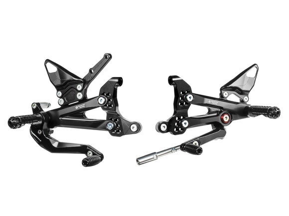 DSTR2 - BONAMICI RACING Ducati Streetfighter V4 / V4S (2020+) Adjustable Rearset Kit – Accessories in the 2WheelsHero Motorcycle Aftermarket Accessories and Parts Online Shop