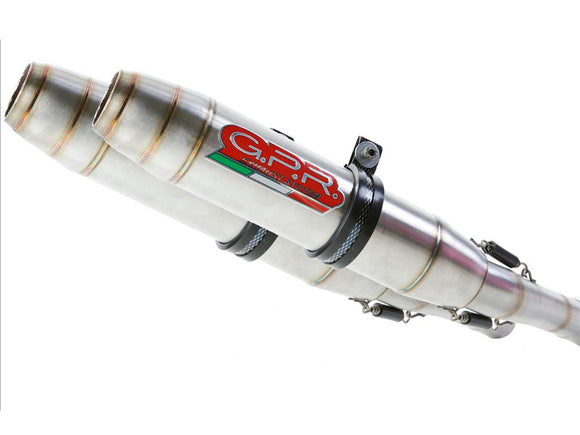 GPR Honda VFR800 VTEC Dual Slip-on Exhaust 