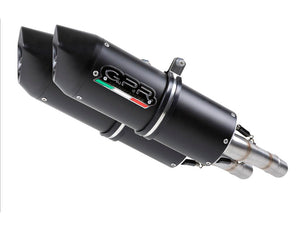 GPR Kawasaki Z1000SX (17/19) Dual Slip-on Exhaust "Furore Evo 4 Nero" (EU homologated) – Accessories in the 2WheelsHero Motorcycle Aftermarket Accessories and Parts Online Shop