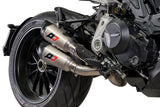 QD EXHAUST Ducati Diavel 1260 (19/22) Semi-Full Dual Exhaust System "Twin Gunshot" (EU homologated) – Accessories in the 2WheelsHero Motorcycle Aftermarket Accessories and Parts Online Shop