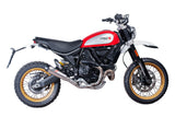 QD EXHAUST Ducati Scrambler Desert Sled (17/22) Semi-Full Exhaust System "Tri-cone" – Accessories in the 2WheelsHero Motorcycle Aftermarket Accessories and Parts Online Shop