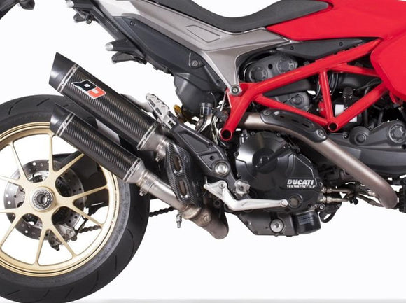 QD EXHAUST Ducati Hypermotard 939 (16/18) Dual Exhaust System 