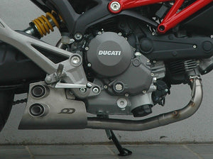 QD EXHAUST Ducati Monster 696 (08/14) Full Exhaust System "Ex-Box" (EURO3) – Accessories in the 2WheelsHero Motorcycle Aftermarket Accessories and Parts Online Shop