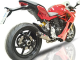 QD EXHAUST Ducati SuperSport 939 Semi-full Exhaust System "Gunshot" (racing only) – Accessories in the 2WheelsHero Motorcycle Aftermarket Accessories and Parts Online Shop