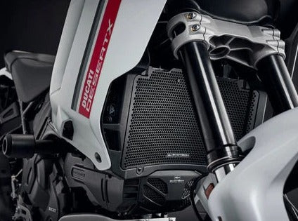 EVOTECH Ducati DesertX (2022+) Radiator Guard – Accessories in the 2WheelsHero Motorcycle Aftermarket Accessories and Parts Online Shop