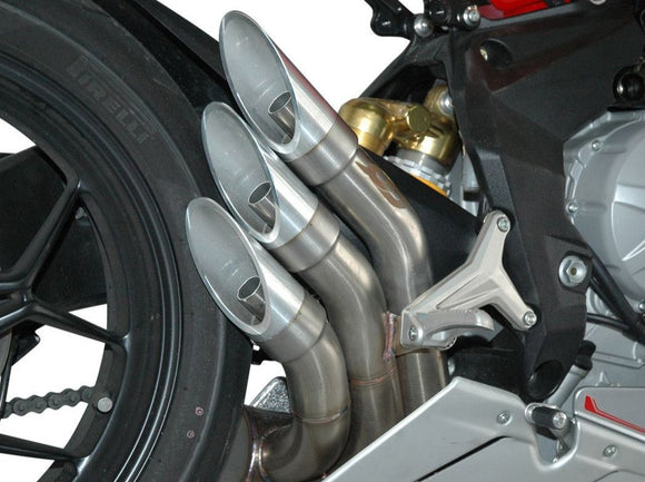 QD EXHAUST MV Agusta F3 Triple Slip-on Exhaust 