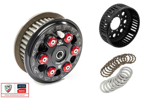 FR371PR - CNC RACING Ducati 6 Springs Slipper Clutch "Master Tech" (full kit, 48-teeth sintered plates; Pramac Racing Limited Edition) – Accessories in the 2WheelsHero Motorcycle Aftermarket Accessories and Parts Online Shop