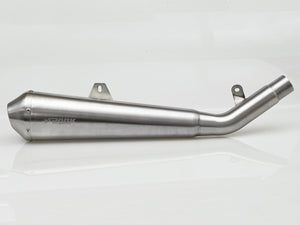 SPARK GKA0402 Kawasaki Z750 (07/14) Slip-on Exhaust "Megaphone" (racing; polished stainless steel) – Accessories in the 2WheelsHero Motorcycle Aftermarket Accessories and Parts Online Shop