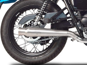 SPARK GTR0205 Triumph Bonneville T100 (02/16) Double Slip-on Exhaust "Trumpet" (racing) – Accessories in the 2WheelsHero Motorcycle Aftermarket Accessories and Parts Online Shop