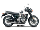 SPARK GTR0208 Triumph Bonneville T120 (16/18) Double Slip-on Exhaust "Trumpet" (approved; polished) – Accessories in the 2WheelsHero Motorcycle Aftermarket Accessories and Parts Online Shop