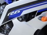 CP0203 - R&G RACING Yamaha YZF-R6 (06/16) Frame Crash Protection Sliders "Aero" – Accessories in the 2WheelsHero Motorcycle Aftermarket Accessories and Parts Online Shop