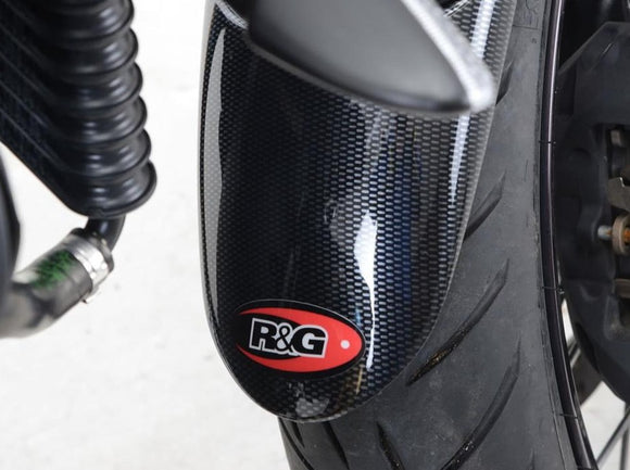 FERG0015 - R&G RACING Aprilia Tuono V4 (15/18) Front Fender Extender – Accessories in the 2WheelsHero Motorcycle Aftermarket Accessories and Parts Online Shop