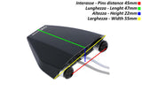ID013 - CNC RACING LED License Plate Light "UFIX" (approved) – Accessories in the 2WheelsHero Motorcycle Aftermarket Accessories and Parts Online Shop