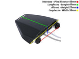 ID013 - CNC RACING Universal LED License Plate Light "UFIX" (approved) – Accessories in the 2WheelsHero Motorcycle Aftermarket Accessories and Parts Online Shop