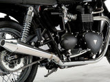 QD EXHAUST Triumph Bonneville/SE Dual Slip-on Exhaust "MaXcone" (EU homologated) – Accessories in the 2WheelsHero Motorcycle Aftermarket Accessories and Parts Online Shop