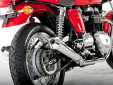 QD EXHAUST Triumph Thruxton Dual Slip-on Exhaust "MaXcone" (EU homologated) – Accessories in the 2WheelsHero Motorcycle Aftermarket Accessories and Parts Online Shop