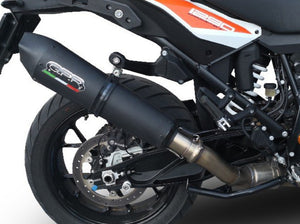 GPR KTM 1050 Adventure Slip-on Exhaust "GPE Anniversary Black Titanium" (EU homologated) – Accessories in the 2WheelsHero Motorcycle Aftermarket Accessories and Parts Online Shop