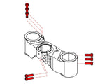 KV426X - CNC RACING Ducati 1098/1198/848 Titanium Triple Clamps Bottom Yoke Bolts – Accessories in the 2WheelsHero Motorcycle Aftermarket Accessories and Parts Online Shop
