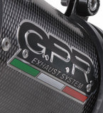 GPR Honda CB500X (13/16) Full Exhaust System "GPE Anniversary Poppy" (racing) – Accessories in the 2WheelsHero Motorcycle Aftermarket Accessories and Parts Online Shop